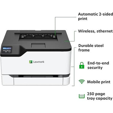 Lexmark CS331dw Wireless Color Laser Printer (40N9020) USED
