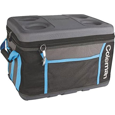 Coleman 45 Can Collapsible Sport Cooler in Black - ZIPPER
