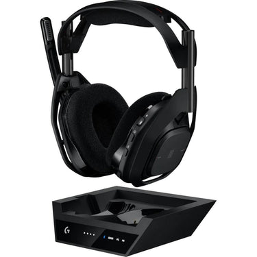 Logitech Core Astro Lightspeed Wireless Gaming Headset and Base Station in Black - 939-002126