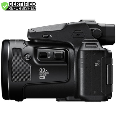 Nikon COOLPIX P950 Compact Digital Camera w/ 83x Optical Zoom Lens Pro Bundle -Renewed
