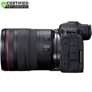 Canon EOS R5 Full Frame Mirrorless Camera w/ 8K +24-105mm F4 L IS USM Lens Kit Renewed
