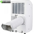 Hisense 7000-BTU DOE 115-Volt Vented Wi-Fi Portable Air Conditioner - Renewed