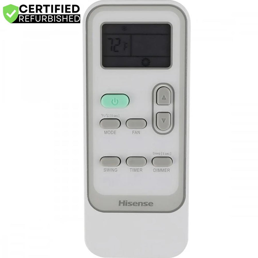 Hisense 7000-BTU DOE 115-Volt Vented Wi-Fi Portable Air Conditioner - Renewed