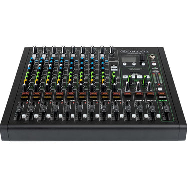 Mackie Onyx12 12-Channel Premium Analog Mixer with Multi-Track USB