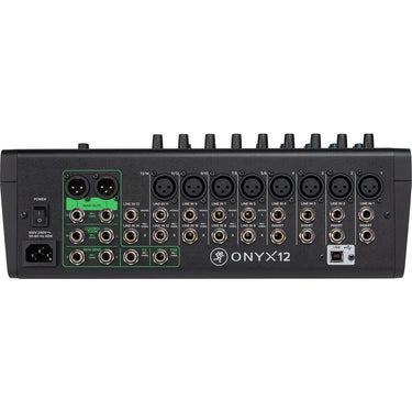 Mackie Onyx12 12-Channel Premium Analog Mixer with Multi-Track USB