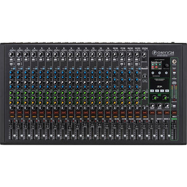 Mackie Onyx24 24-Channel Premium Analog Mixer with Multi-Track USB