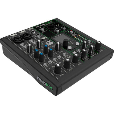 Mackie ProFX6v3+ 6-Channel Analog Mixer with Enhanced FX, USB, Bluetooth