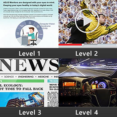 ASUS 24" FreeSync Eye Care Monitor - 90LM0543-B013B0