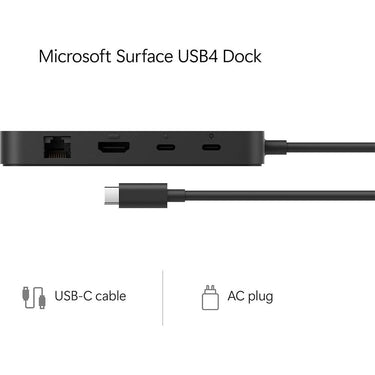 Microsoft Surface USB 4 Dock in Black - EP2-19862