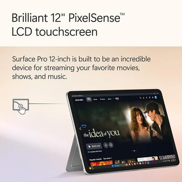 Microsoft Surface Pro Copilot+ PC 12", Snapdragon X Plus, 16GB RAM, 512GB, Platinum