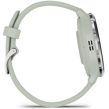 Garmin Venu 3S Fitness GPS Smartwatch Silver Bezel / Gray Band (41mm) - Refurbished