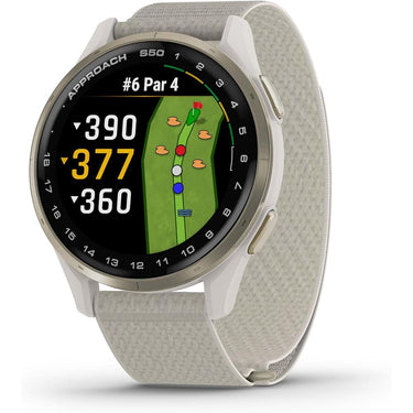 Garmin 010-03010-01 Approach S50, Advanced Golf GPS Smartwatch + 2 YR Warranty Bundle