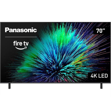 Panasonic W70 Series 70 inch LED 4K UHD Smart Fire TV + WN10 Neck Speaker Bundle