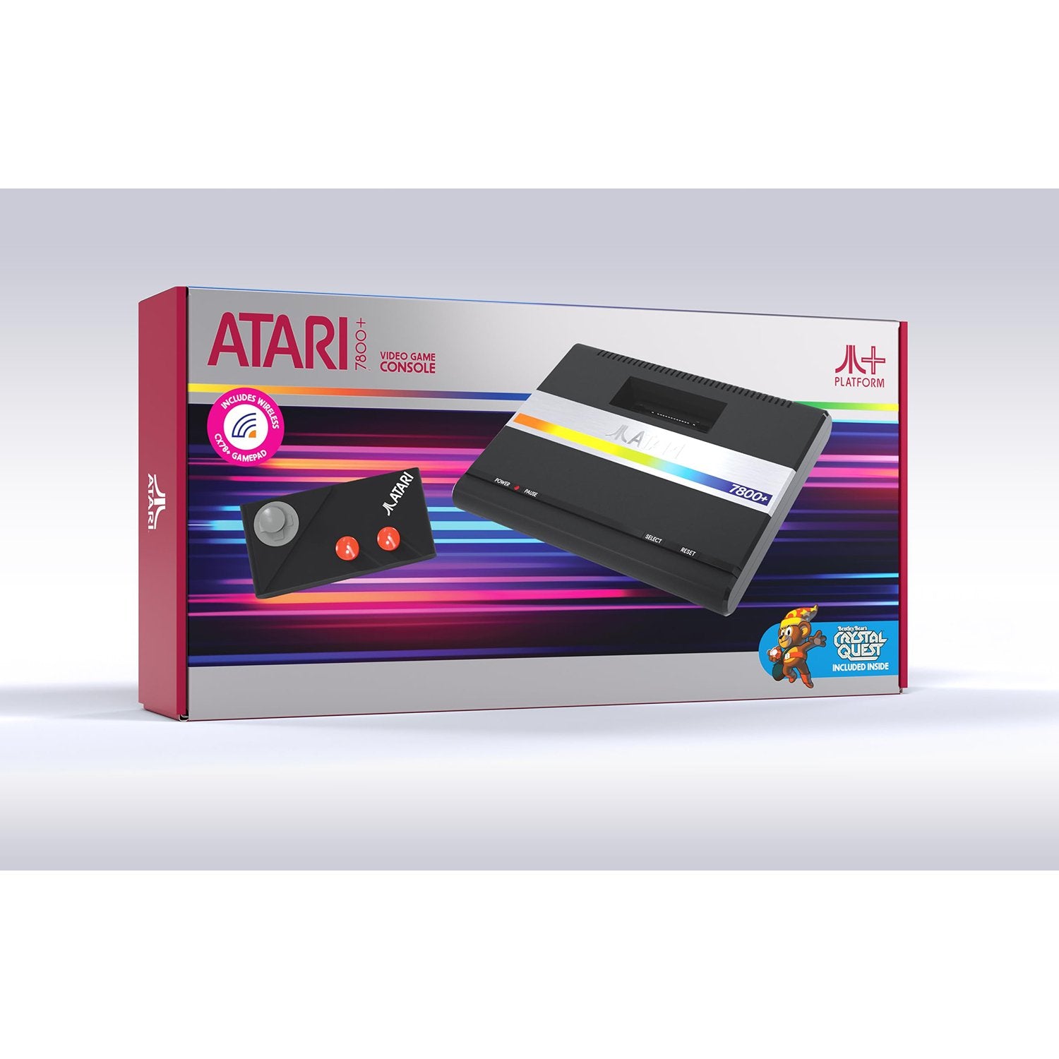 ATARI Official Atari 7800+ Console & Wireless Controller - HDMI Output