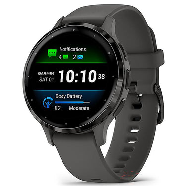Garmin Venu 3S Fitness GPS Smartwatch Slate/Black (41mm) Refurb. + 2 Yr Warranty