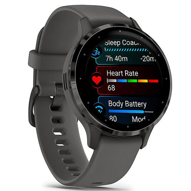 Garmin Venu 3S Fitness GPS Smartwatch Slate/Black (41mm) Refurb. + 2 Yr Warranty