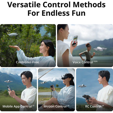 DJI Neo Drone Fly More Combo With 3 Batteries and RC-N3 Remote