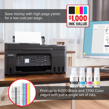 Canon Megatank G4270 All-in-One Wireless Supertank Printer |Print, Copy, Scan and Fax