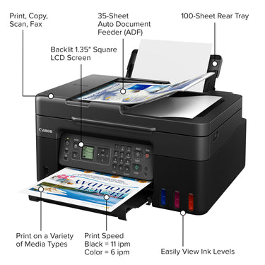 Canon Megatank G4270 All-in-One Wireless Supertank Printer |Print, Copy, Scan and Fax