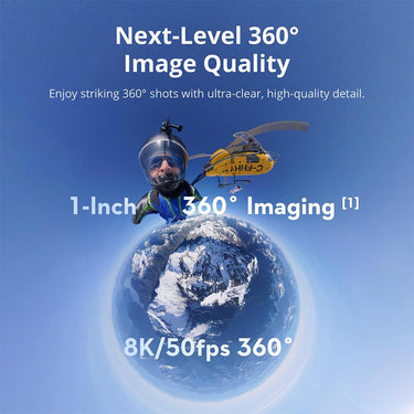 DJI CP.OS.00000442.02 Osmo 360 Adventure Combo w/ Accessories Bundle