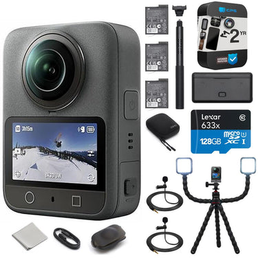 DJI Osmo 360 Adventure Combo w/ 2YR Warranty + Accessories Bundle