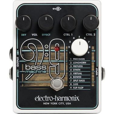 Electro-Harmonix BASS9 Bass Machine Pedal