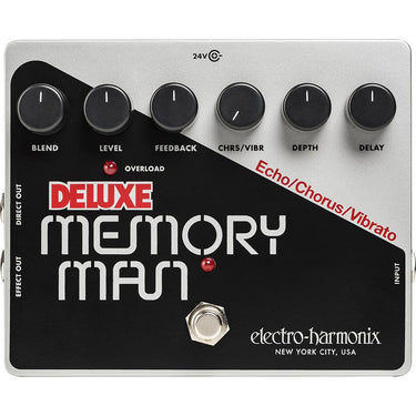 Electro-Harmonix Deluxe Memory Man XO Analog Delay Chorus Vibrato Pedal