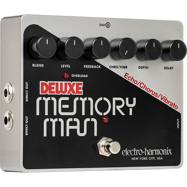 Electro-Harmonix Deluxe Memory Man XO Analog Delay Chorus Vibrato Pedal