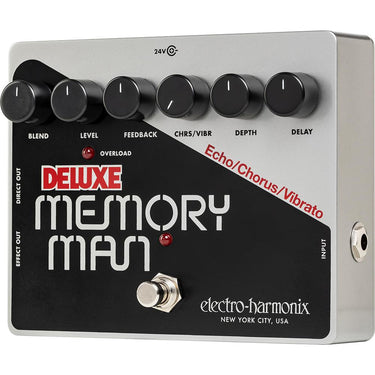 Electro-Harmonix Deluxe Memory Man XO Analog Delay Chorus Vibrato Pedal