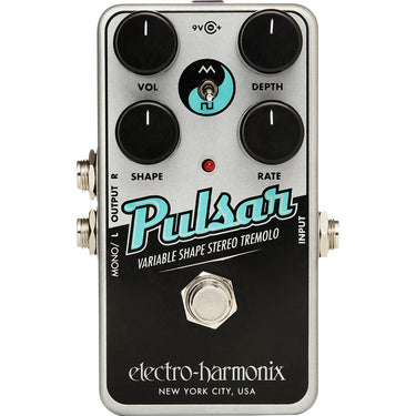 Electro-Harmonix Nano Pulsar Variable Shape Stereo Tremolo Pedal
