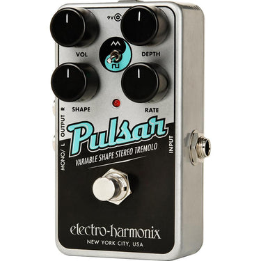 Electro-Harmonix Nano Pulsar Variable Shape Stereo Tremolo Pedal