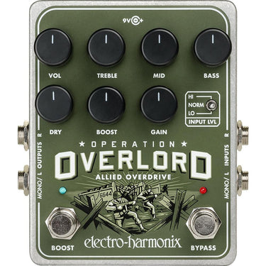 Electro-Harmonix Operation Overlord Allied Overdrive Pedal
