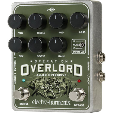 Electro-Harmonix Operation Overlord Allied Overdrive Pedal