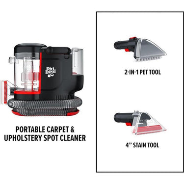 Dirt Devil Portable Spot Cleaner Machine for Carpet and Upholstery Refurb