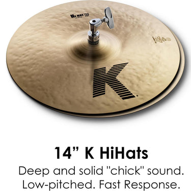 Zildjian K Zildjian Cymbal Pack with Hi-Hats, Crashes, and Ride