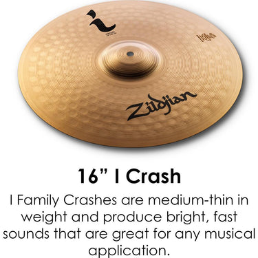 Zildjian I Pro Gig Cymbal Pack with Hi-Hats, Crashes, and Ride