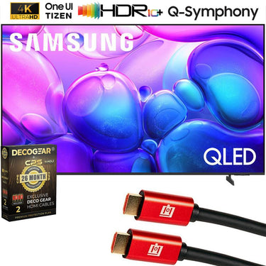 Samsung 75" Q6F QLED 4K UHD AI Smart TV (2025) w/ 26 Month Protection Bundle