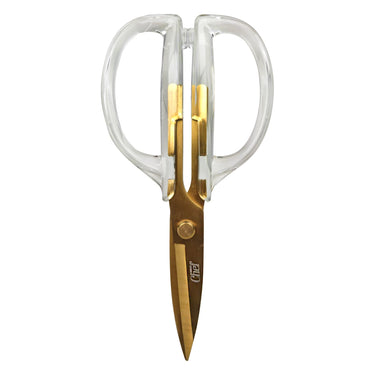 Deco Chef All purpose clear acrylic golden titanium coating shear