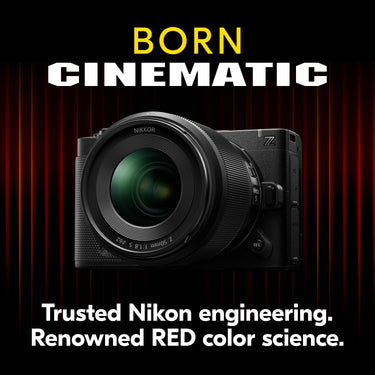 Nikon ZR Cinema Camera, 6K Full-Frame, RED Color Science (24-50mm Lens Kit)