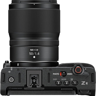 Nikon ZR Cinema Camera, 6K Full-Frame, RED Color Science (50mm Lens Kit)