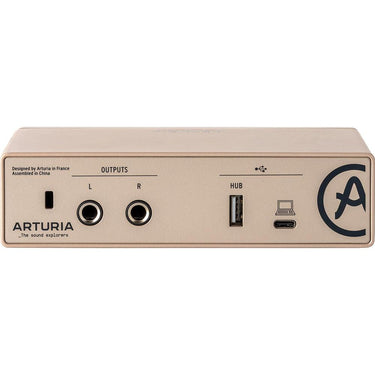 Arturia MiniFuse 1 USB-C Audio Interface, Champagne
