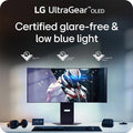 LG 34" UltraGear WQHD OLED Curved Gaming Monitor + 26 Months Protection Bundle