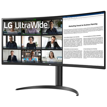 LG 34" Curved UltraWide WQHD HDR 10 100Hz Monitor + 26 Months Protection Bundle