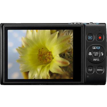 Canon PowerShot ELPH 360 HS A (Black), 20.2MP CMOS, 12x Zoom, OIS, 1080p Full HD