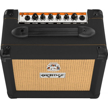 Orange Amplification Crush 12 Black 1-Channel 12W 6" Guitar Combo Amp, Black