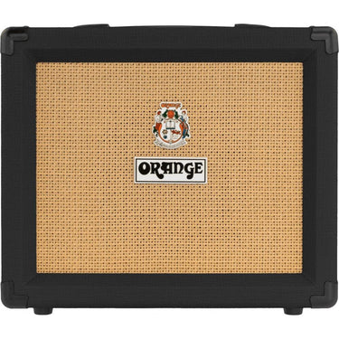 Orange Amplification Crush 20 Black 2-Channel 20W 8" Guitar Combo Amp, Black