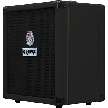 Orange Amplification Crush Bass 25 Black 25W 8" Bass Guitar Combo Amp, Black