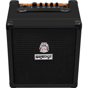 Orange Amplification Crush Bass 25 Black 25W 8" Bass Guitar Combo Amp, Black