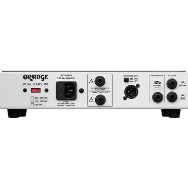 Orange Amplification Dual Baby 100 2-Channel 100W Guitar Amplifier Head with FX