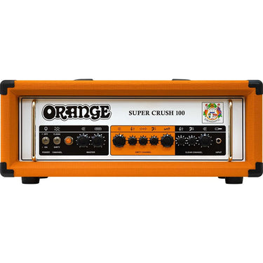 Orange Amplification Super Crush 100 2-Channel 100W Class A-B Power Guitar Amplifier Head